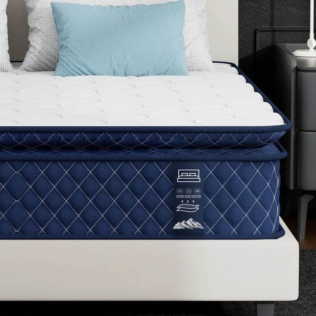 Medium Hybrid Gel Memory Foam Pocket Spring Mattress - Sleep Galleria