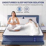 Medium Hybrid Gel Memory Foam Pocket Spring Mattress - Sleep Galleria