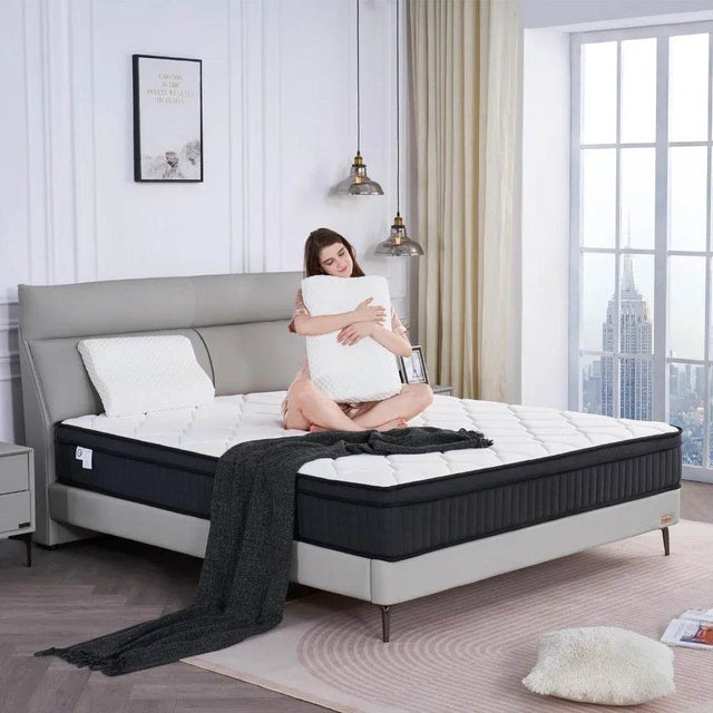Medium Plush Hybrid Gel Memory Foam Mattress - Sleep Galleria