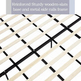 Modern Upholstered Platform Bed Frame - Sleep Galleria