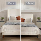 Modern Upholstered Platform Bed Frame - Sleep Galleria