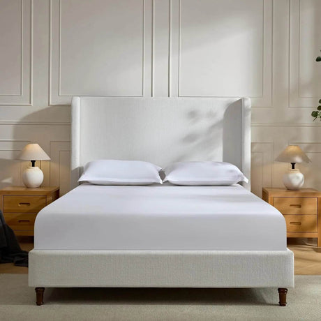 Modern Upholstered Platform Bed Frame - Sleep Galleria