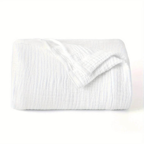 Lightweight Cooling 100 Percent Cotton Muslin Blanket - Sleep Galleria