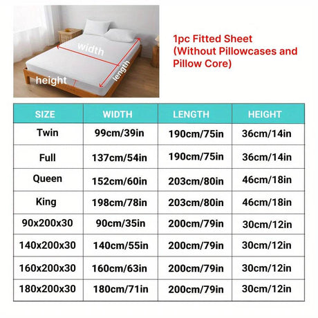Cooling Waterproof Breathable Nylon Polyester Fitted Sheet - Anqianny - Sleep Galleria