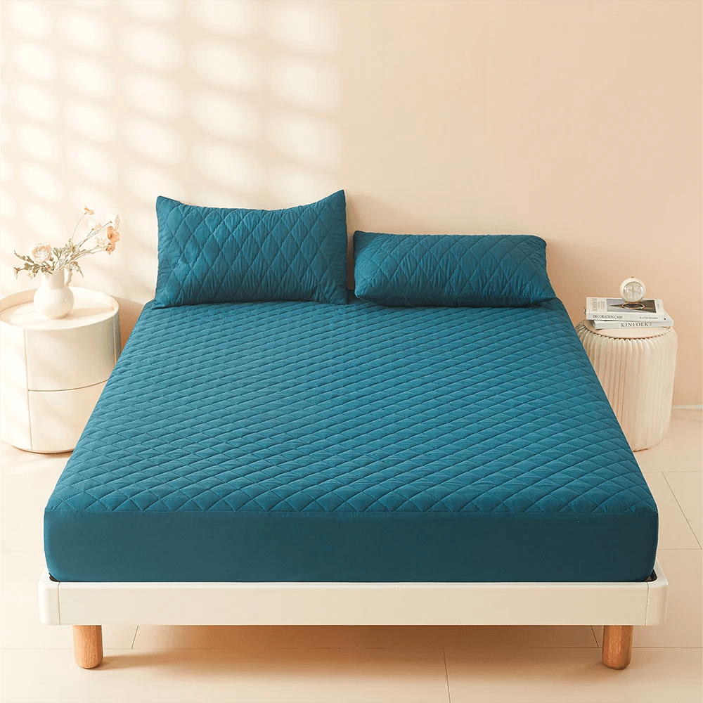 Waterproof Breathable Quilted Mattress Protector Cover - Sleep Galleria