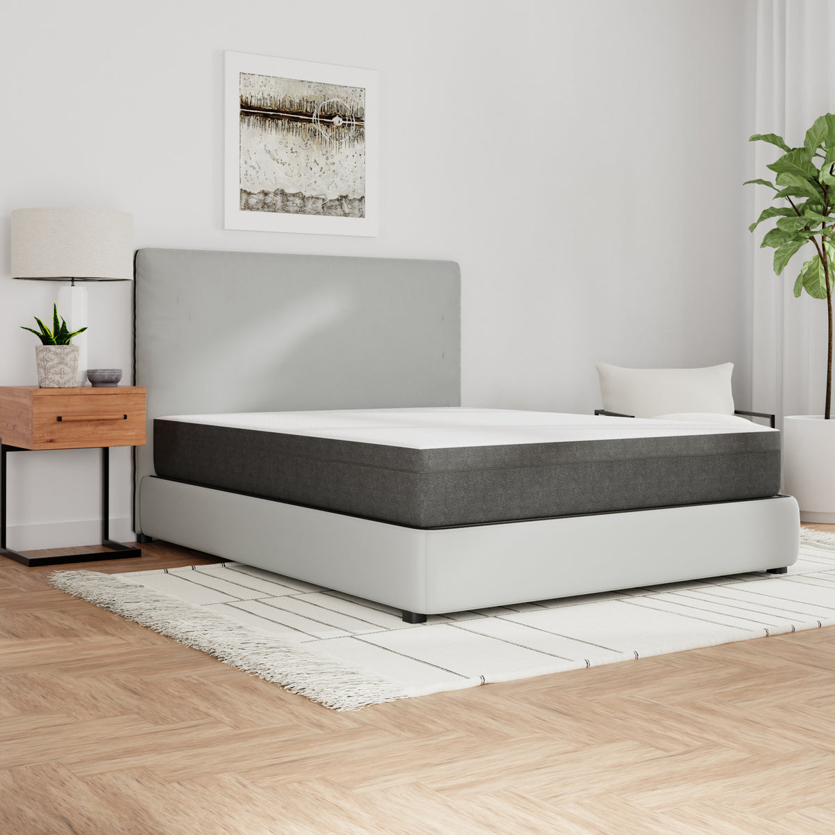 Full Medium 10-Inch Gel-Infused Memory Foam Mattress