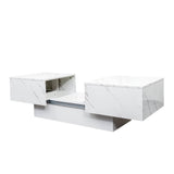 Extendable Sliding Top Coffee Table With Hidden Storage - Sleep Galleria