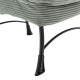 Soft Lounge Chair With Ottoman And Side Pocket - Sleep Galleria