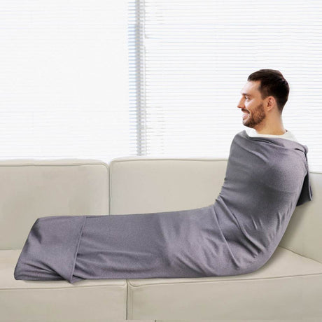 Cooling Wearable Weighted Blanket With Foot Pocket - Calmora - Sleep Galleria