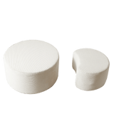 Set of 2 Upholstered Foam Ottoman Coffee Tables - Sleep Galleria