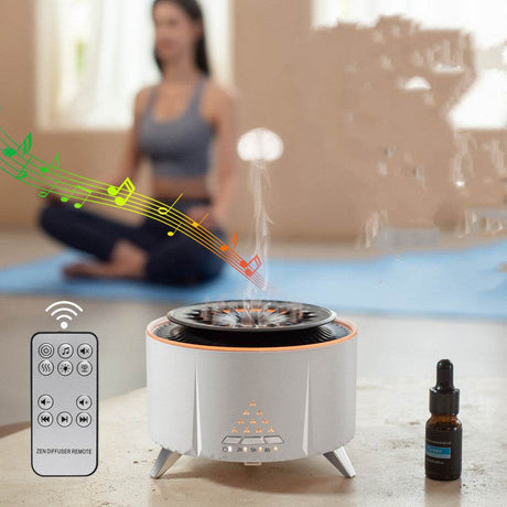 Ultrasonic Aromatherapy Diffuser With White Noise Lighting - Calmora - Sleep Galleria