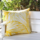 Outdoor Weather Resistant Polyester Square Pillow 20x20 Inch