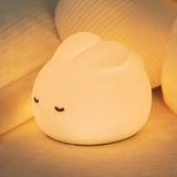 Cute Bunny Silicone Rechargeable LED Night Light - Sleep Galleria