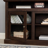 American Traditional Brown MDF TV Stand Console - Sleep Galleria