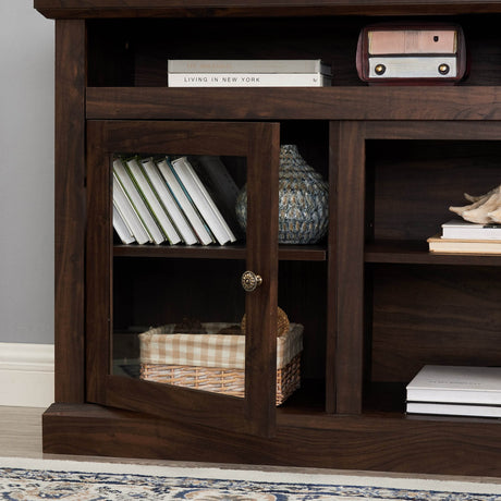 American Traditional Brown MDF TV Stand Console - Sleep Galleria