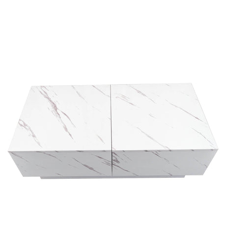 Extendable Sliding Top Coffee Table With Hidden Storage - Sleep Galleria