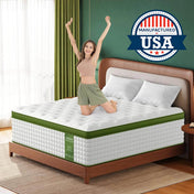 12-Inch Gel Memory Foam Hybrid Mattress - Sleep Galleria