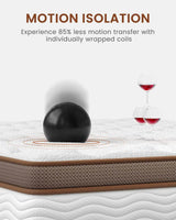 12-Inch Gel Memory Foam Mattress - Sleep Galleria