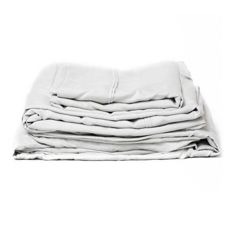 100% Rayon Bamboo Split Head Sheet Set Pewter - BedTech - Sleep Galleria