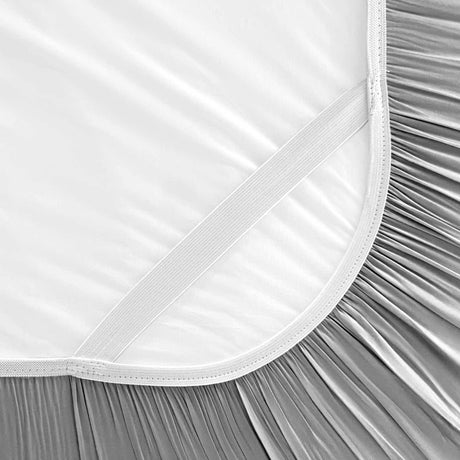 100% Rayon Bamboo Split Head Sheet Set Pewter - BedTech - Sleep Galleria