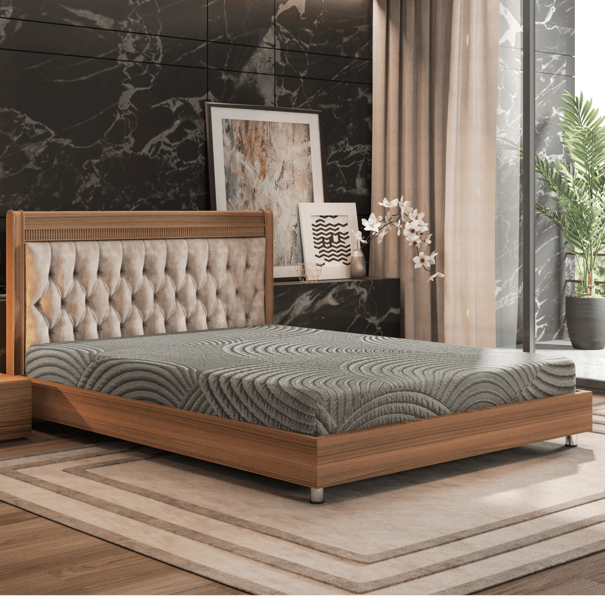 8-Inch Firm Gel Memory Foam Mattress - Sleep Galleria