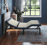 Adjustable Base With Head Foot Tilt And Lumbar Massage - Sleep Galleria
