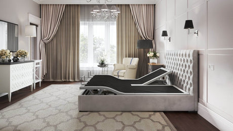Adjustable Bed Base With Head Foot Position and Massage - Sleep Galleria