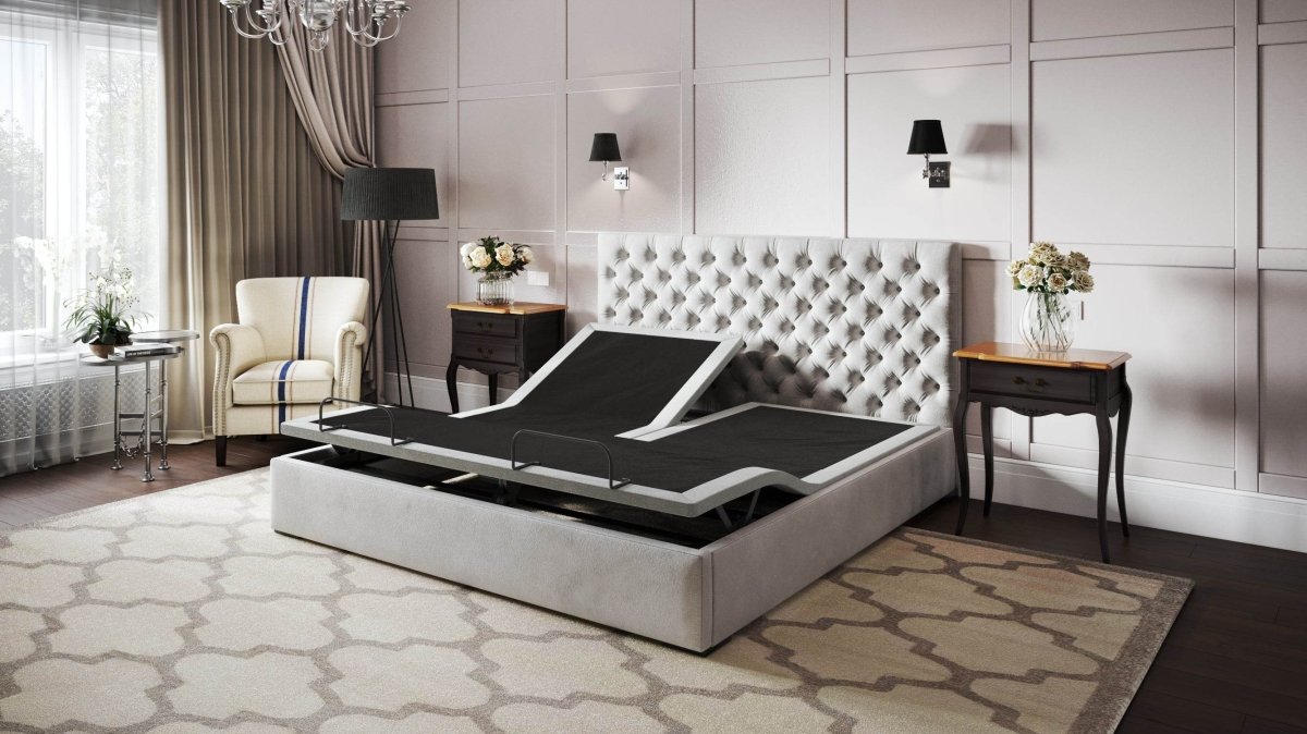 Adjustable Bed Base With Head Foot Position and Massage - Sleep Galleria