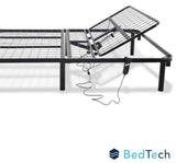 Adjustable Steel King Bed Base With Head Position Control - Sleep Galleria