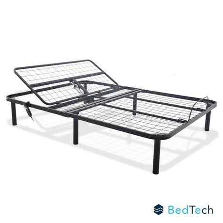Adjustable Steel King Bed Base With Head Position Control - Sleep Galleria