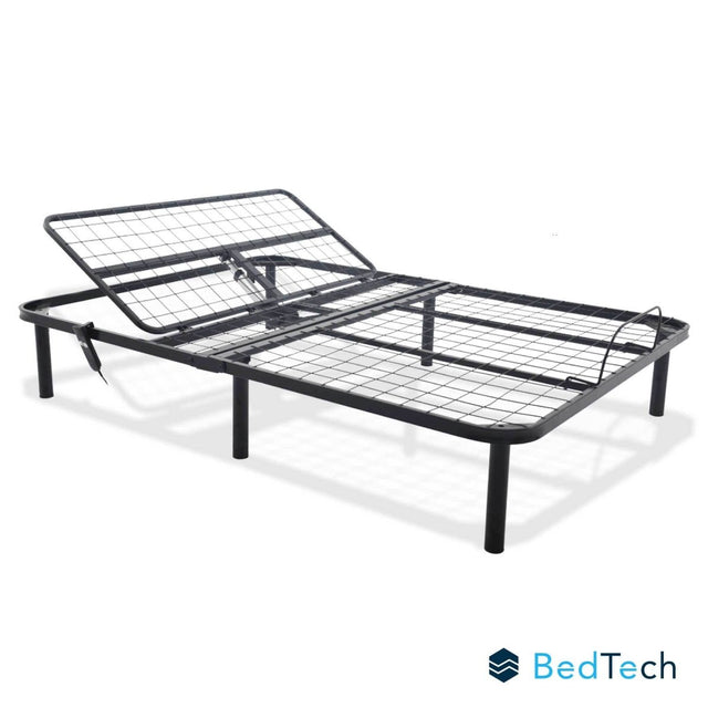 Adjustable Steel King Bed Base With Head Position Control - Sleep Galleria