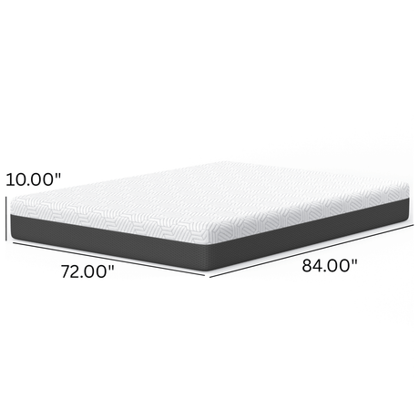 Medium 10 - Inch Cooling Memory Foam Mattress - BedTech - Sleep Galleria