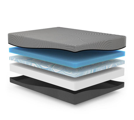 Medium 10 - Inch Gel - Infused Cooling Memory Foam Mattress - BedTech - Sleep Galleria