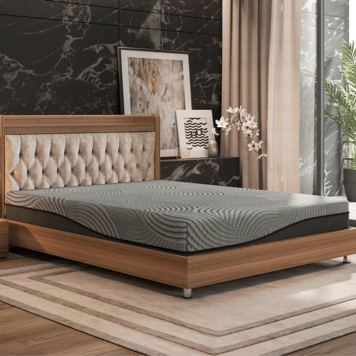 Medium 10-Inch Gel Max Cooling Memory Foam Mattress - Sleep Galleria