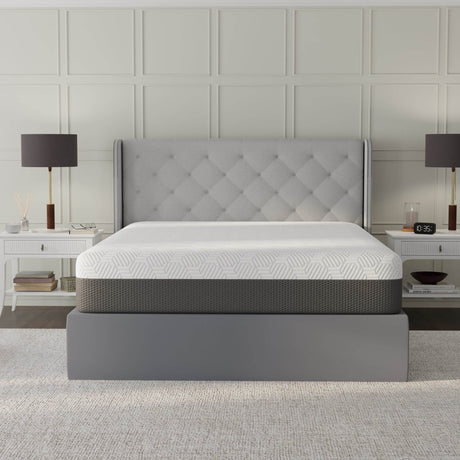 Soft 12-Inch Cooling Memory Foam Plush Mattress - Sleep Galleria