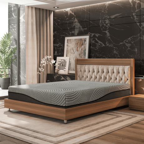 Soft 12-Inch Gel-Infused Cooling Memory Foam Mattress - Sleep Galleria