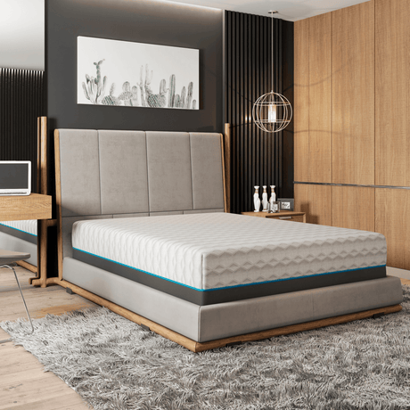 Soft 14 - Inch Cooling Plush Memory Foam Mattress - BedTech - Sleep Galleria
