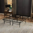 Sturdy Steel Queen Platform Bed Frame Foundation - Sleep Galleria