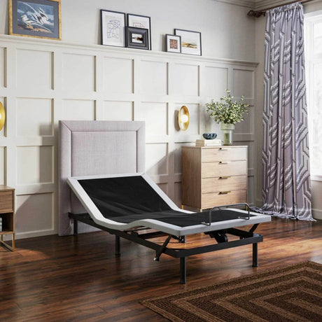 Twin Adjustable Steel Bed Base With Head Foot Remote - Sleep Galleria