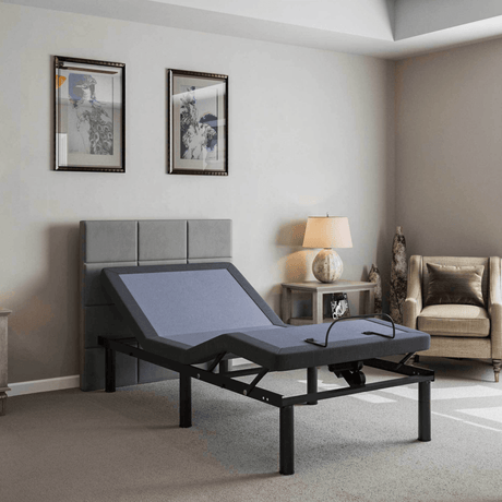 Twin Steel Adjustable Bed Base With Programmable Memory - Sleep Galleria