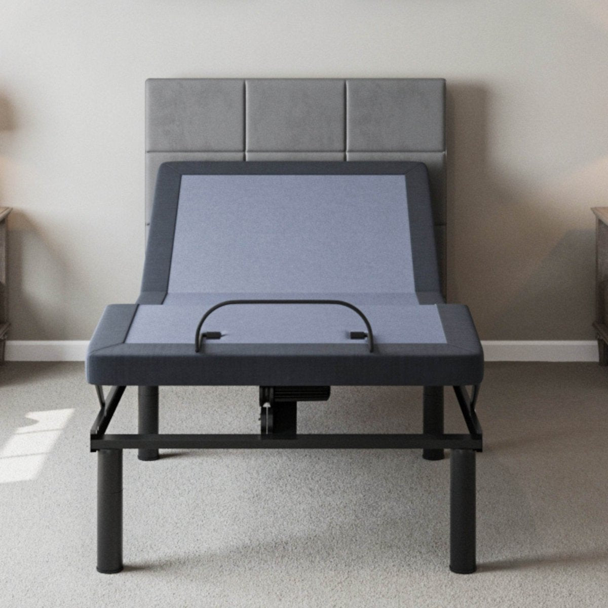 Twin Steel Adjustable Bed Base With Programmable Memory - Sleep Galleria