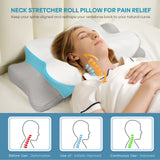 New Odorless Orthopedic Ergonomic Pillow Memory Foam Breathable Inner Cover Relaxing Cervical Slow Rebound