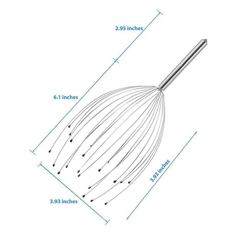 Stainless Steel Manual Head Massage Claw Tool - BGVfive - Sleep Galleria