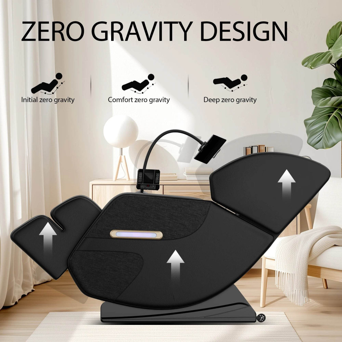 Zero Gravity Full - Body Air Compression Massage Chair - BILITOK - Sleep Galleria