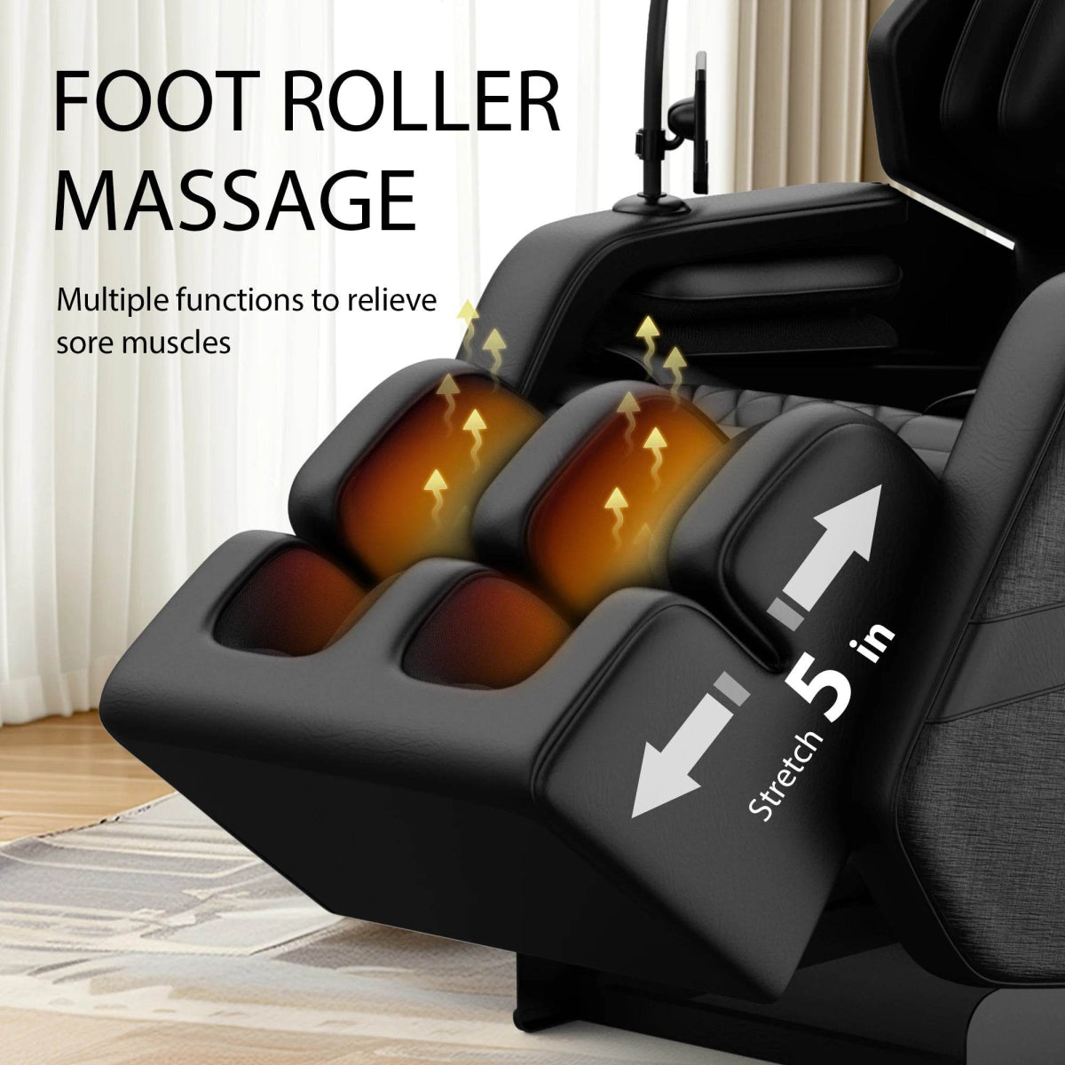Zero Gravity Full - Body Air Compression Massage Chair - BILITOK - Sleep Galleria