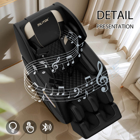 Zero Gravity Full - Body Air Compression Massage Chair - BILITOK - Sleep Galleria