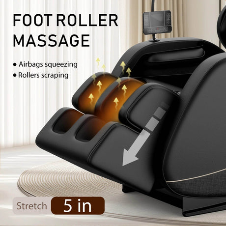 Zero Gravity Full Body Heated Airbag Massage Chair - BILITOK - Sleep Galleria