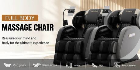 Zero Gravity Full Body Heated Airbag Massage Chair - BILITOK - Sleep Galleria
