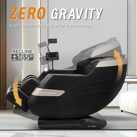 Zero Gravity Full Body Heated Airbag Massage Chair - BILITOK - Sleep Galleria