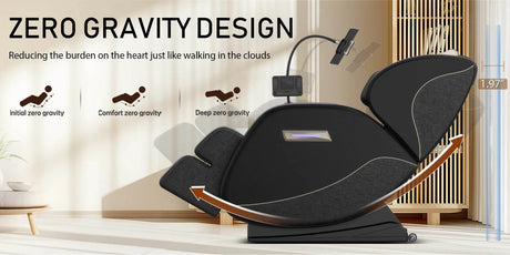 Zero Gravity Full Body Heated Airbag Massage Chair - BILITOK - Sleep Galleria